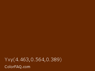 Yxy 4.463,0.564,0.389 Color Image