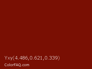 Yxy 4.486,0.621,0.339 Color Image