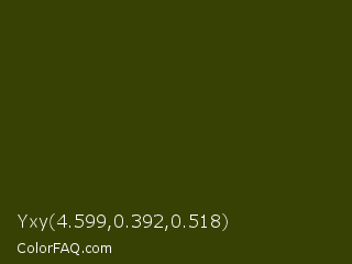 Yxy 4.599,0.392,0.518 Color Image