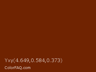 Yxy 4.649,0.584,0.373 Color Image