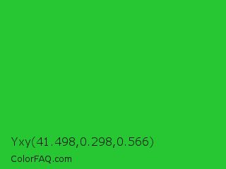 Yxy 41.498,0.298,0.566 Color Image