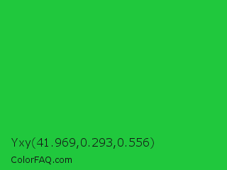 Yxy 41.969,0.293,0.556 Color Image