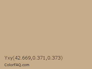 Yxy 42.669,0.371,0.373 Color Image