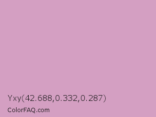 Yxy 42.688,0.332,0.287 Color Image