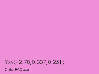 Yxy 42.78,0.337,0.251 Color Image