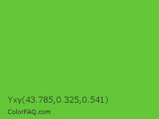 Yxy 43.785,0.325,0.541 Color Image