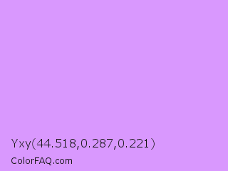 Yxy 44.518,0.287,0.221 Color Image