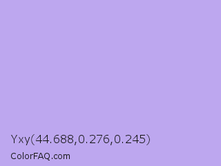 Yxy 44.688,0.276,0.245 Color Image