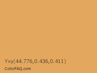 Yxy 44.776,0.436,0.411 Color Image