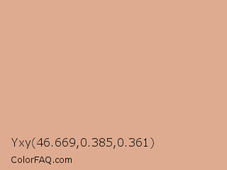 Yxy 46.669,0.385,0.361 Color Image