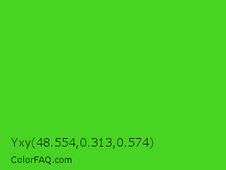 Yxy 48.554,0.313,0.574 Color Image