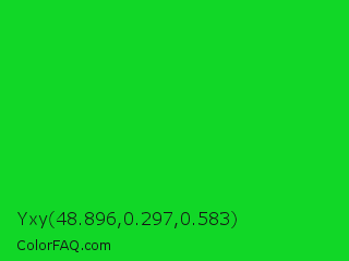 Yxy 48.896,0.297,0.583 Color Image