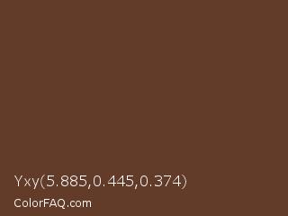 Yxy 5.885,0.445,0.374 Color Image