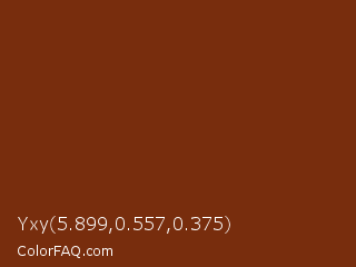 Yxy 5.899,0.557,0.375 Color Image