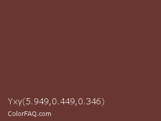 Yxy 5.949,0.449,0.346 Color Image