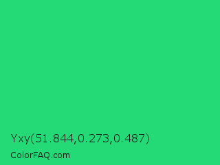 Yxy 51.844,0.273,0.487 Color Image