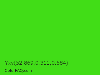 Yxy 52.869,0.311,0.584 Color Image