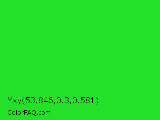 Yxy 53.846,0.3,0.581 Color Image