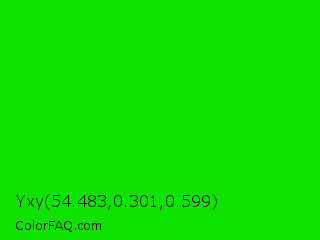 Yxy 54.483,0.301,0.599 Color Image