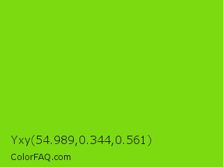 Yxy 54.989,0.344,0.561 Color Image
