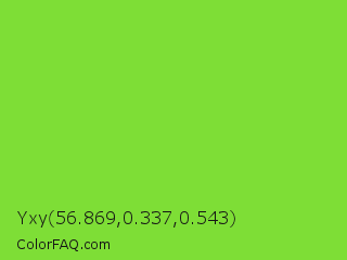 Yxy 56.869,0.337,0.543 Color Image