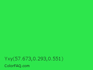 Yxy 57.673,0.293,0.551 Color Image