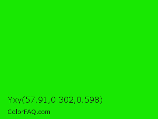 Yxy 57.91,0.302,0.598 Color Image