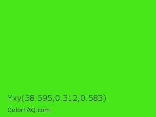 Yxy 58.595,0.312,0.583 Color Image