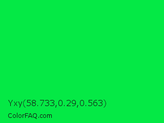 Yxy 58.733,0.29,0.563 Color Image