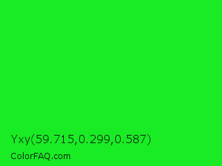Yxy 59.715,0.299,0.587 Color Image
