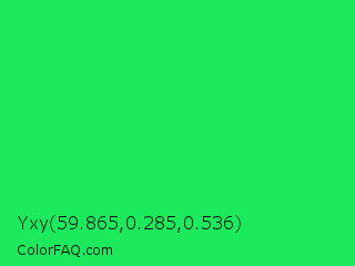 Yxy 59.865,0.285,0.536 Color Image