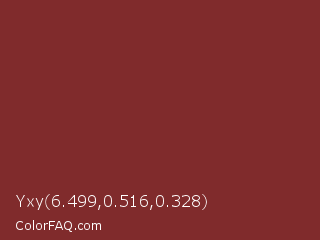 Yxy 6.499,0.516,0.328 Color Image