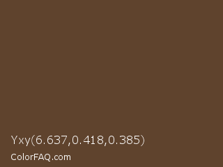 Yxy 6.637,0.418,0.385 Color Image