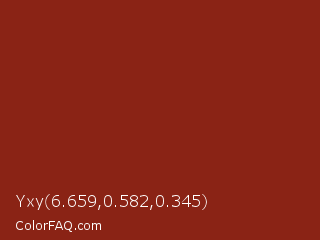 Yxy 6.659,0.582,0.345 Color Image