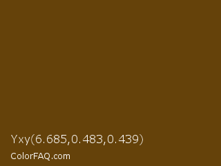 Yxy 6.685,0.483,0.439 Color Image