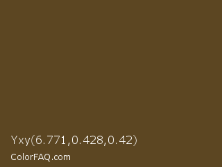 Yxy 6.771,0.428,0.42 Color Image