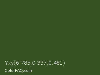 Yxy 6.785,0.337,0.481 Color Image