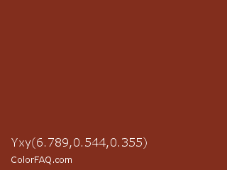 Yxy 6.789,0.544,0.355 Color Image