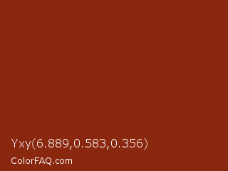 Yxy 6.889,0.583,0.356 Color Image