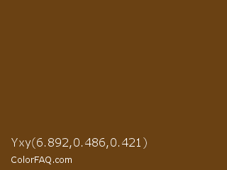 Yxy 6.892,0.486,0.421 Color Image