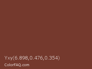 Yxy 6.898,0.476,0.354 Color Image