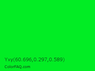 Yxy 60.696,0.297,0.589 Color Image