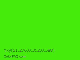 Yxy 61.276,0.312,0.588 Color Image
