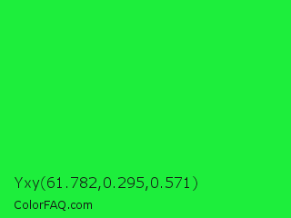 Yxy 61.782,0.295,0.571 Color Image
