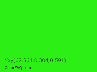 Yxy 62.364,0.304,0.591 Color Image
