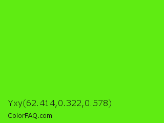 Yxy 62.414,0.322,0.578 Color Image