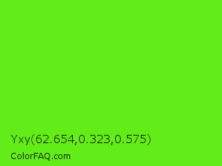Yxy 62.654,0.323,0.575 Color Image