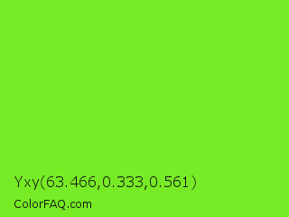 Yxy 63.466,0.333,0.561 Color Image
