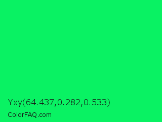 Yxy 64.437,0.282,0.533 Color Image