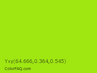 Yxy 64.666,0.364,0.545 Color Image